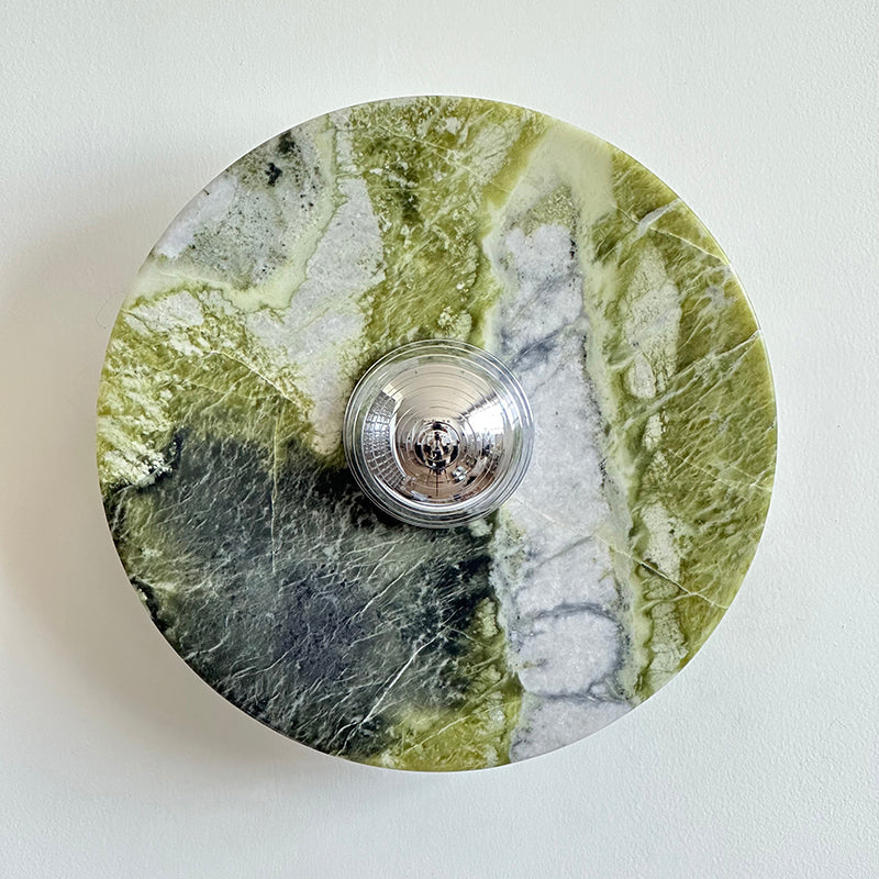 
Olrine Marble & Metal LED Wall Lamp - Minimalist Sconce