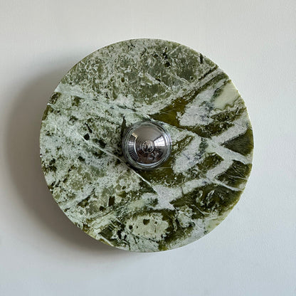 Olrine Marble & Metal LED Wall Lamp - Minimalist Sconce