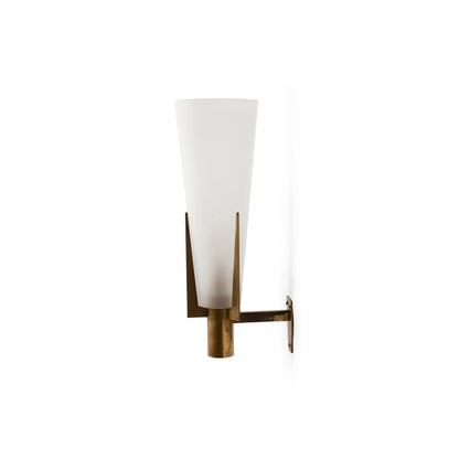 Vatalel Nordic Brass & Glass Wall Lamp - Minimalist Sconce