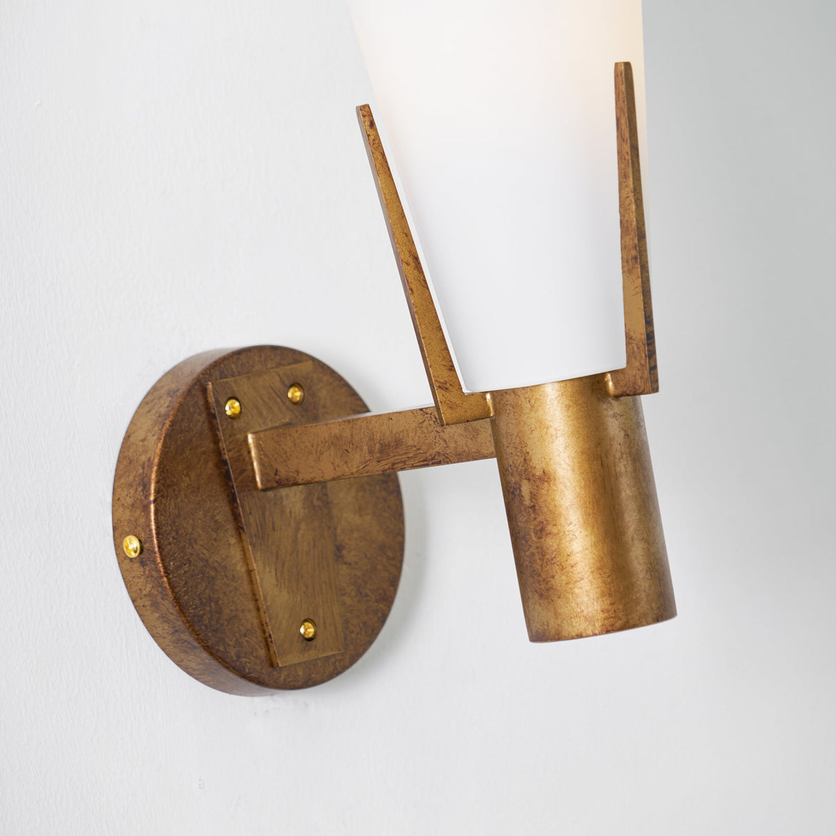 
Vatalel Nordic Brass & Glass Wall Lamp - Minimalist Sconce