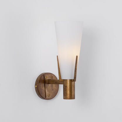 Vatalel Nordic Brass & Glass Wall Lamp - Minimalist Sconce