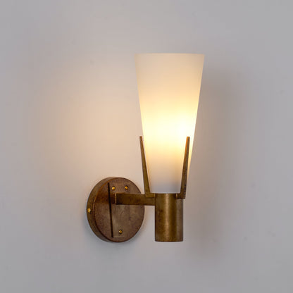 Vatalel Nordic Brass & Glass Wall Lamp - Minimalist Sconce