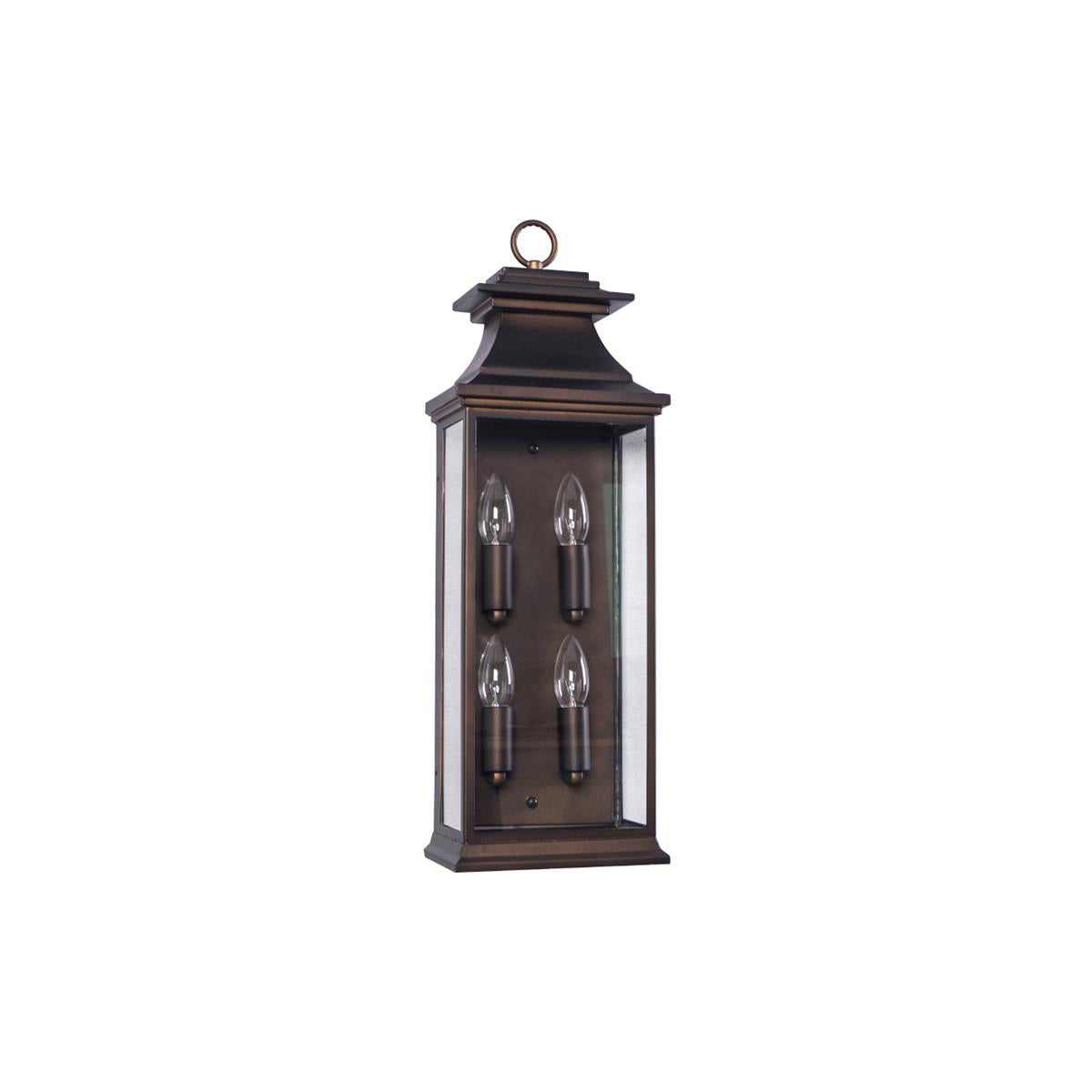 
Esolarae Vintage Industrial Iron & Glass Wall Lamp