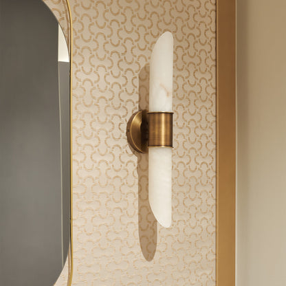 Elsolor Alabaster Wall Lamp - Modern Minimalist Sconce
