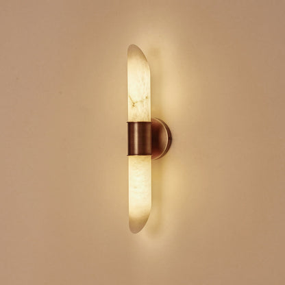 Elsolor Alabaster Wall Lamp - Modern Minimalist Sconce