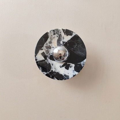 Olrine Marble & Metal LED Wall Lamp - Minimalist Sconce
