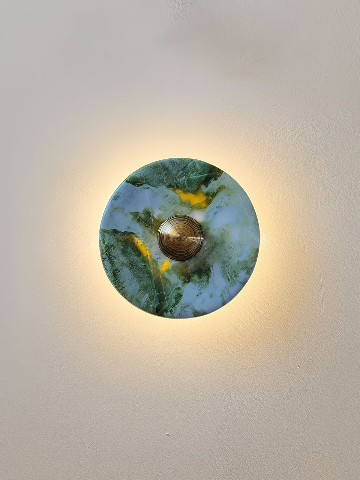 
Olrine Marble & Metal LED Wall Lamp - Minimalist Sconce