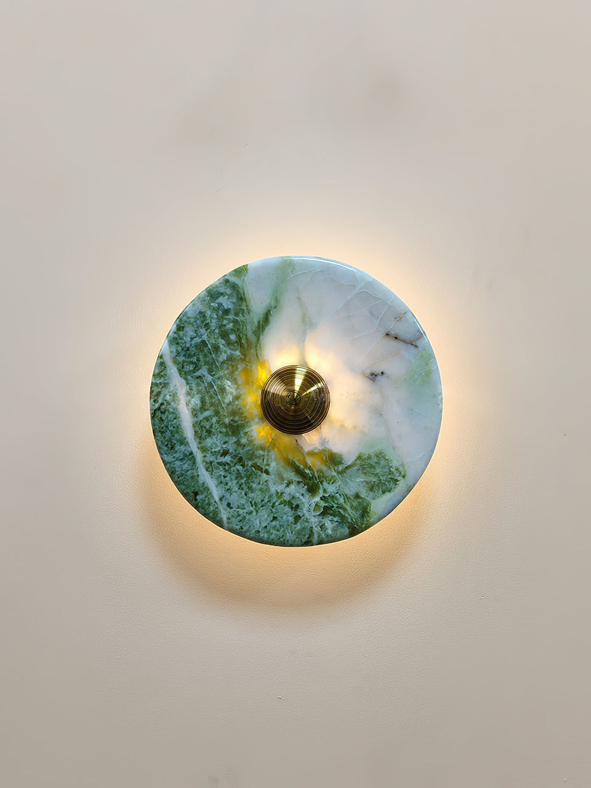 
Olrine Marble & Metal LED Wall Lamp - Minimalist Sconce