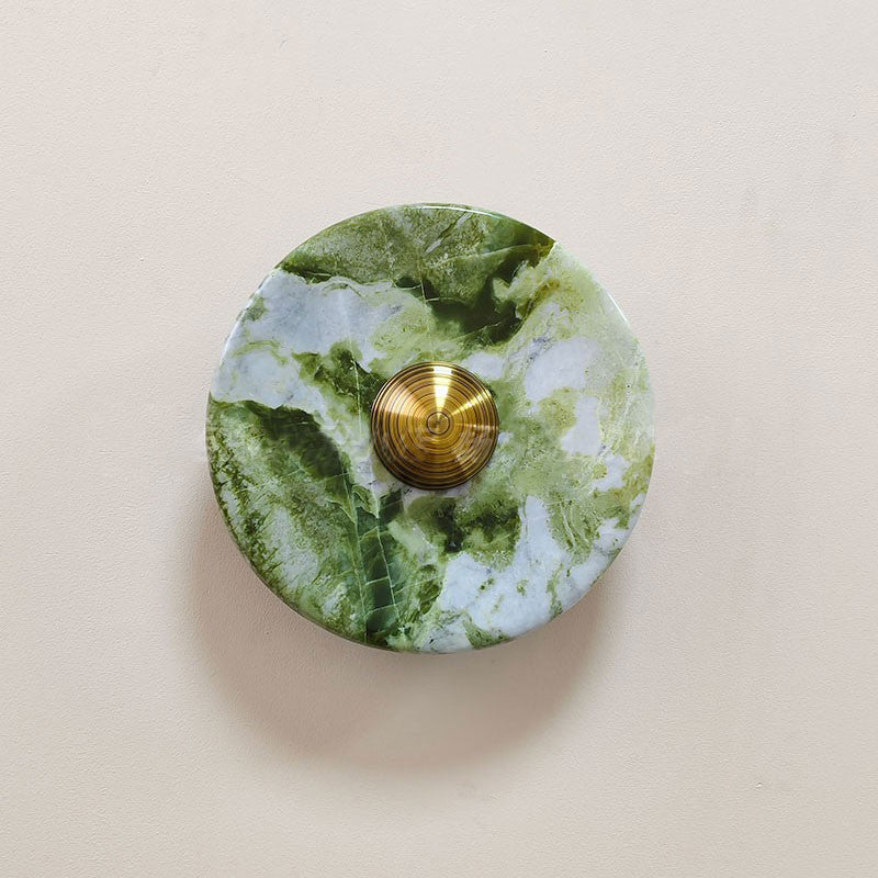 
Olrine Marble & Metal LED Wall Lamp - Minimalist Sconce