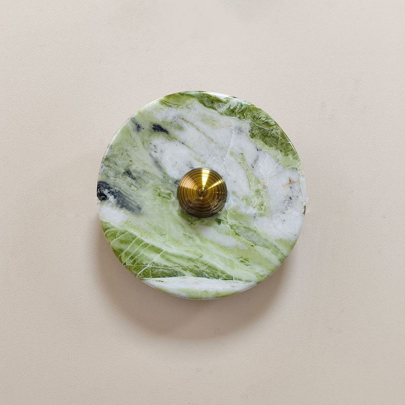 
Olrine Marble & Metal LED Wall Lamp - Minimalist Sconce