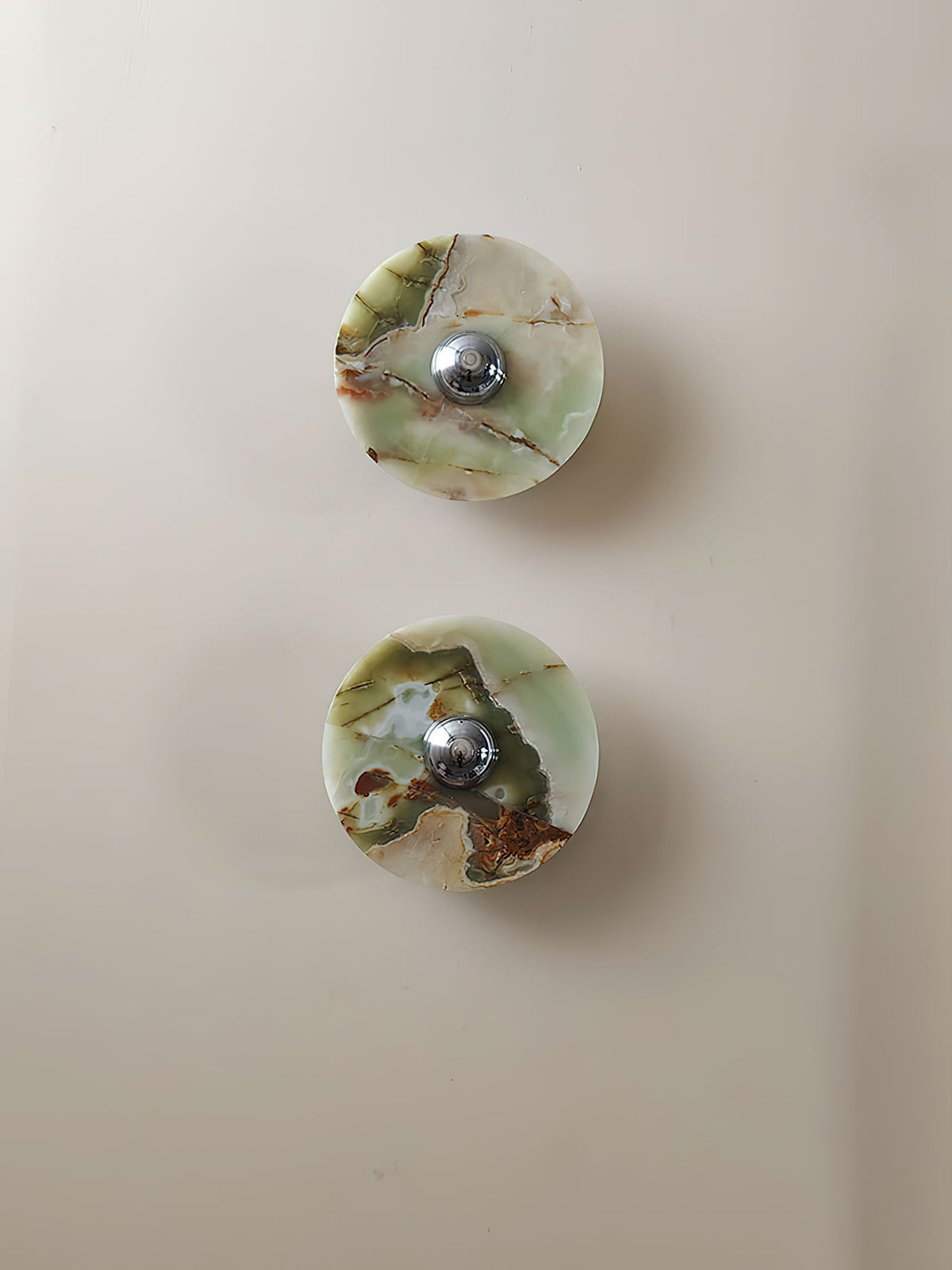 
Olrine Marble & Metal LED Wall Lamp - Minimalist Sconce