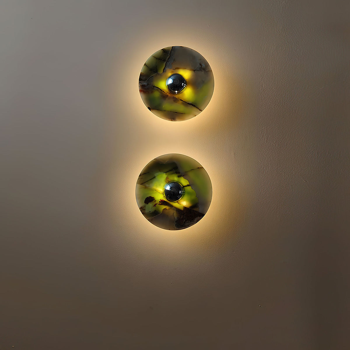 
Olrine Marble & Metal LED Wall Lamp - Minimalist Sconce