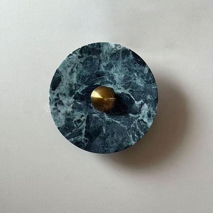 Olrine Marble & Metal LED Wall Lamp - Minimalist Sconce