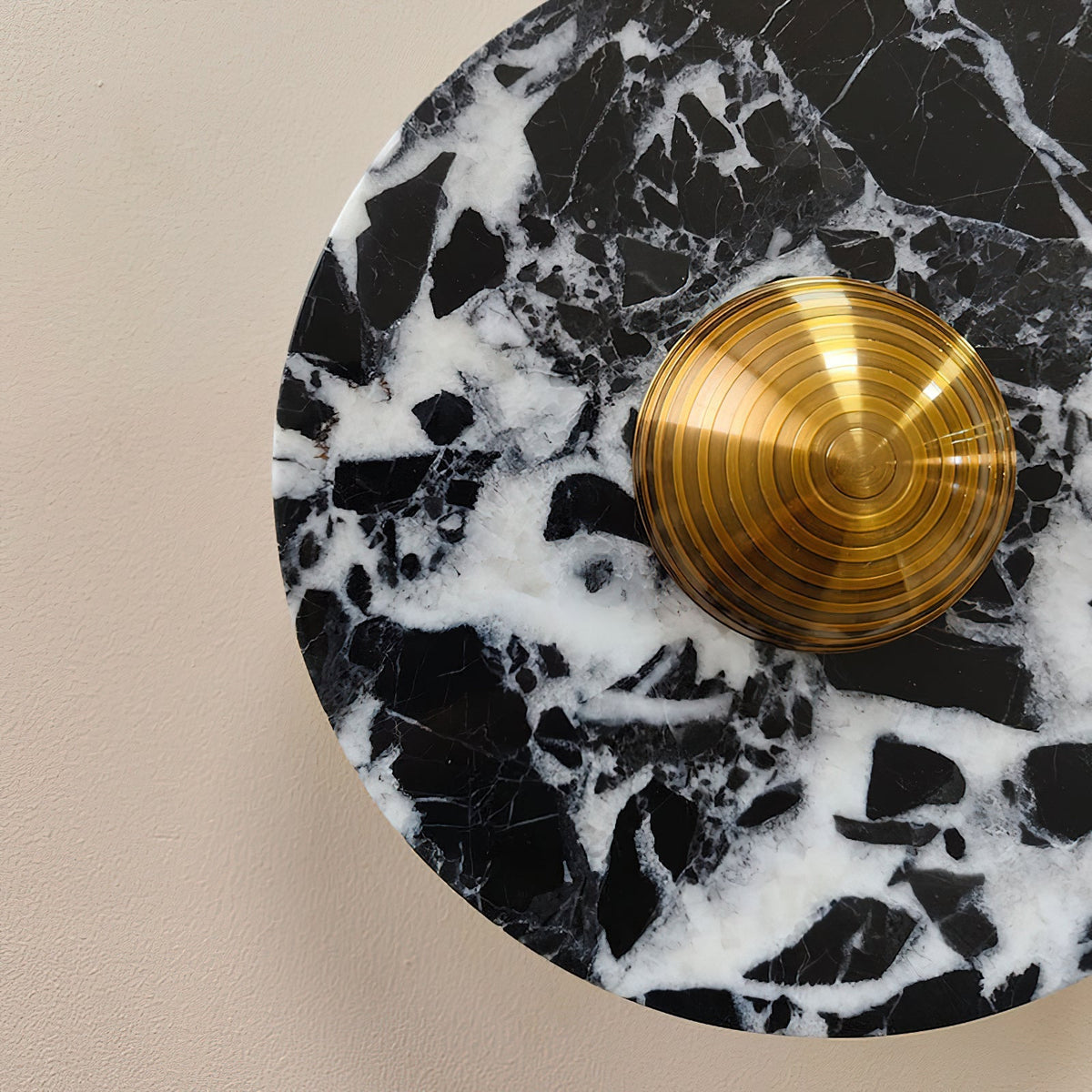 
Olrine Marble & Metal LED Wall Lamp - Minimalist Sconce