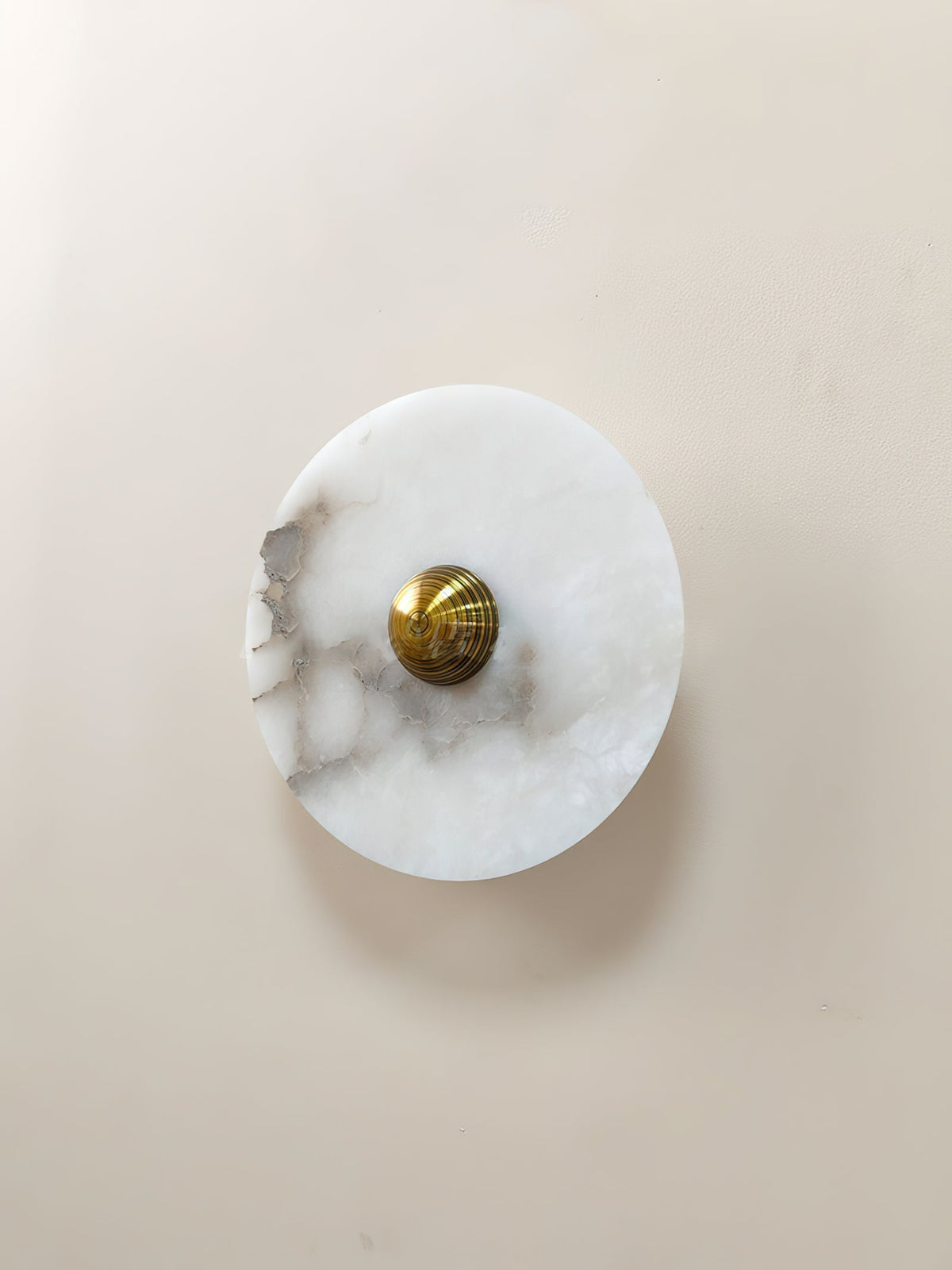 
Olrine Marble & Metal LED Wall Lamp - Minimalist Sconce