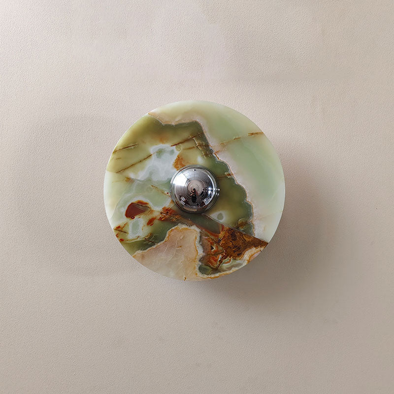 
Olrine Marble & Metal LED Wall Lamp - Minimalist Sconce