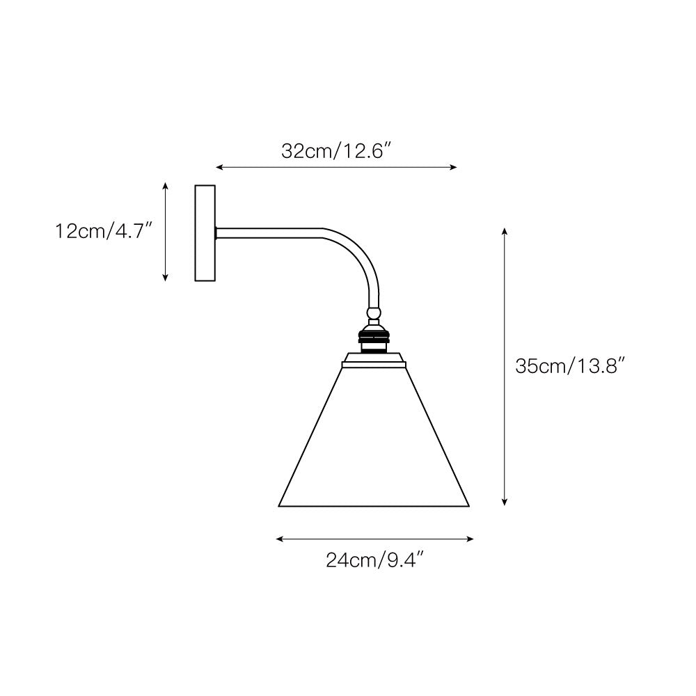 
Zomareth Ceramic Wall Lamp - Minimalist Sconce