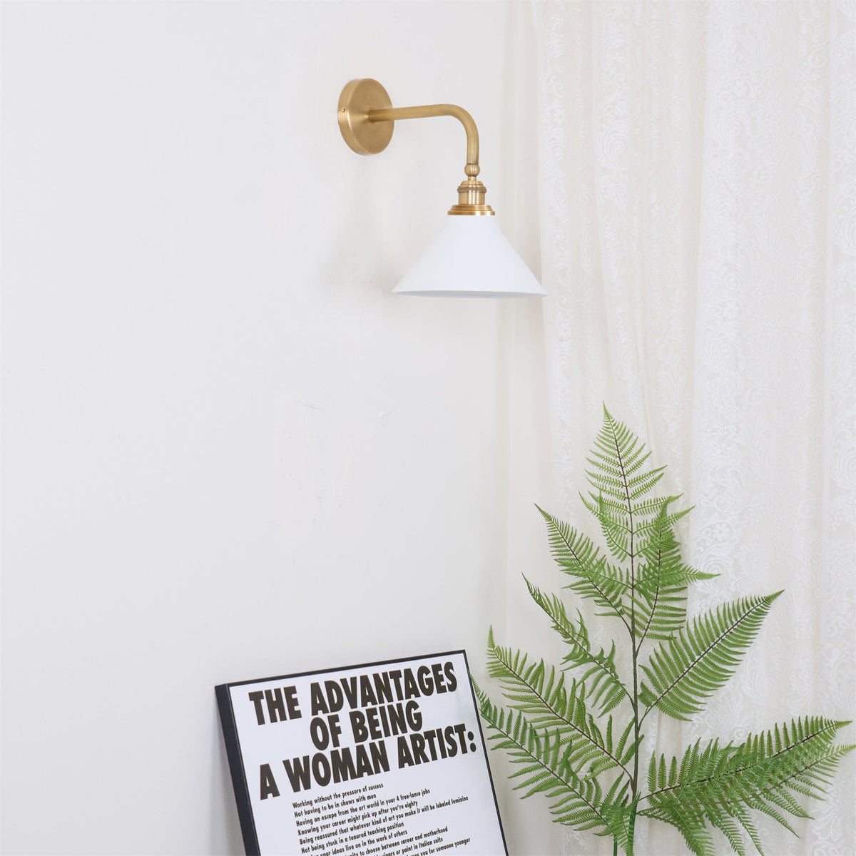 
Zomareth Ceramic Wall Lamp - Minimalist Sconce
